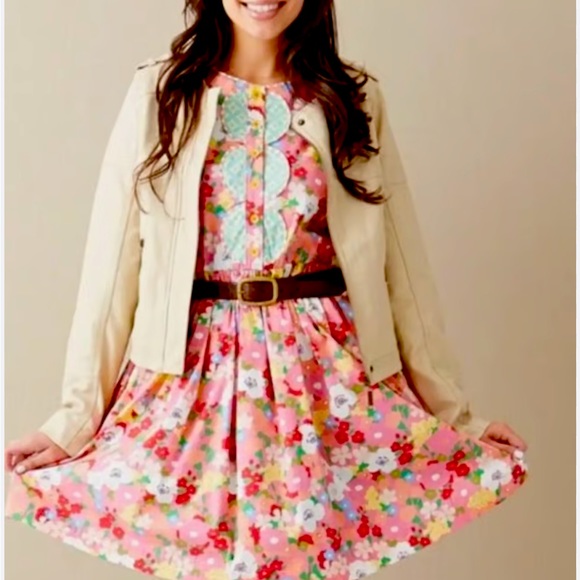 Matilda Jane Fit & Flare Floral Dress - Picture 4 of 4